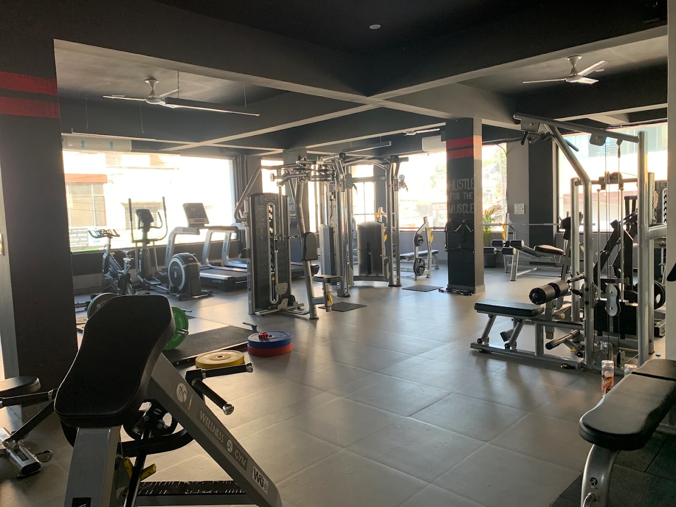 Energy Fitness gym floor in Udaipur
