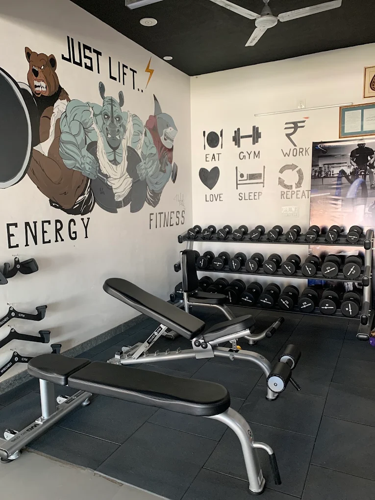 Spin bikes and treadmills